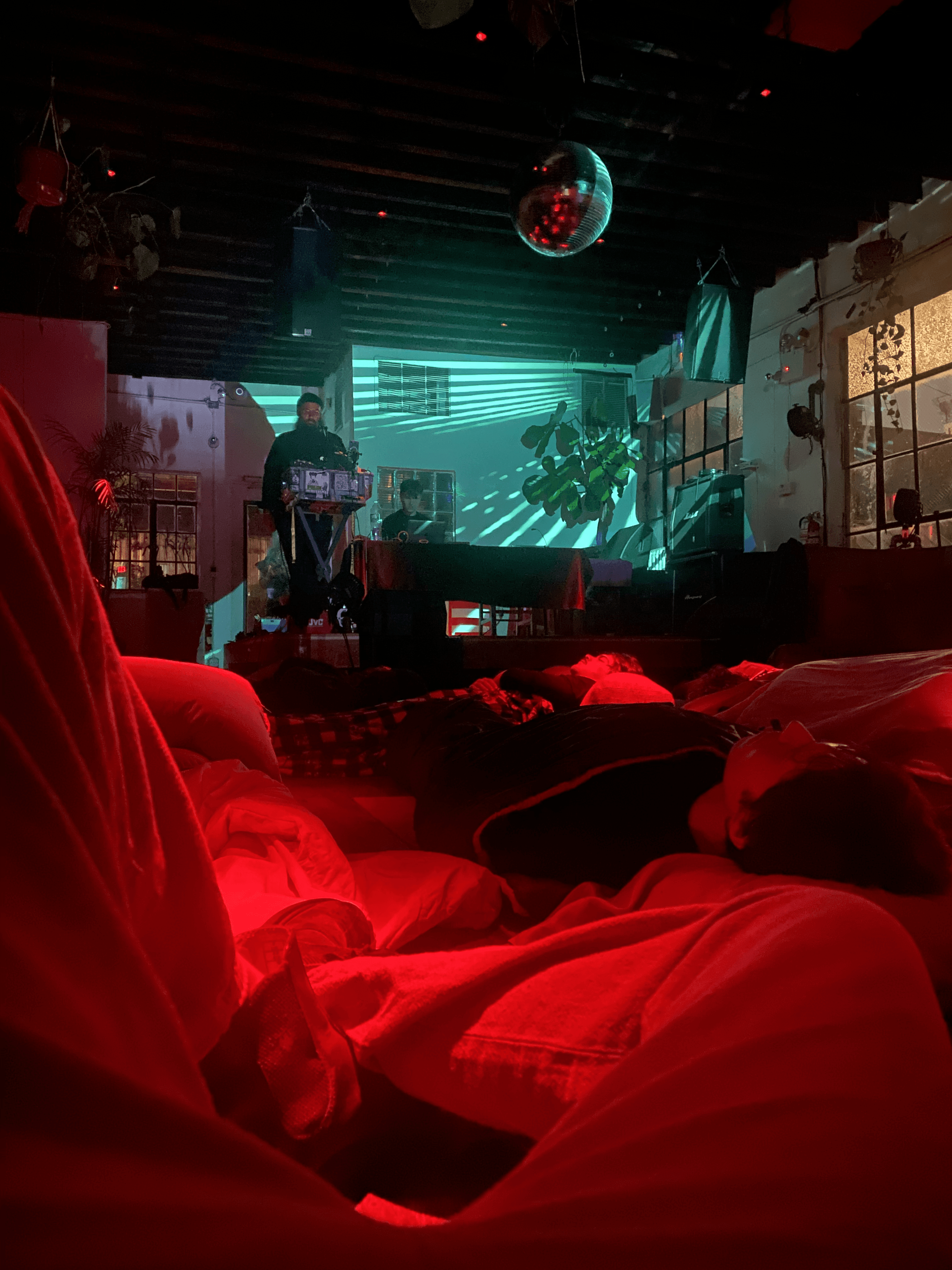 Drone Sleepover performance